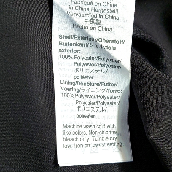 NWT Madewell black ruffle cross back midi dress, XS - Picture 7 of 7